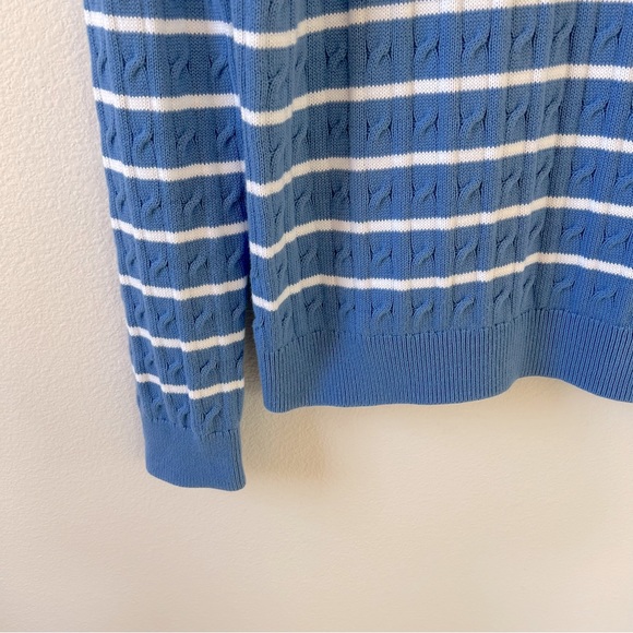 Brooks brothers blue cotton sweater - Picture 3 of 7